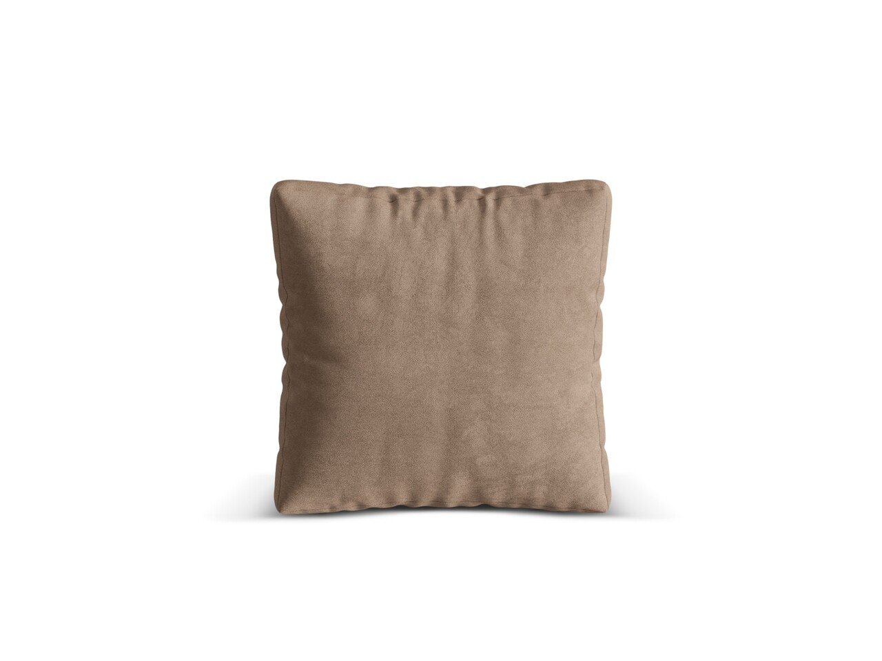 Perna decorativa, Martina-120, Micadoni Home, 40x40 cm, catifea, bej inchis - imagine 4